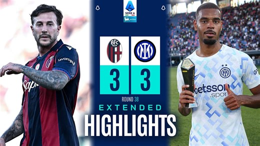 BOLOGNA-INTER 3-3 | EXTENDED HIGHLIGHTS | SERIE A 2025/26