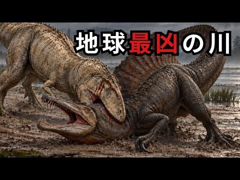 【地球史上最悪】1億年前、人類が絶対に行ってはいけない場所がヤバすぎた【スピノサウルス】