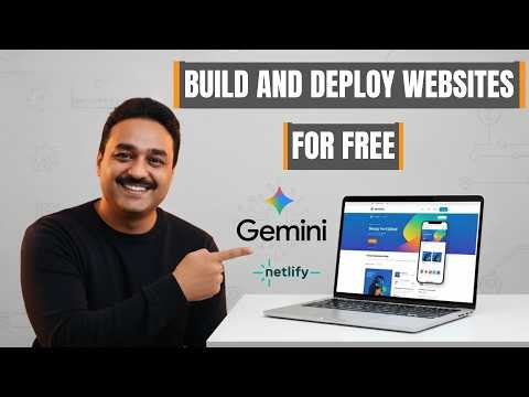 How to Build and Deploy a Professional Website with AI for FREE | Google Gemini Tutorial