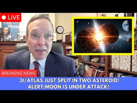 3I/ATLAS Just Split in Two — The Second Object Is Moving Toward the Moon | Avi Loeb