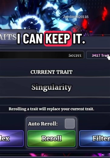 Using 4k trait rerolls in sailor piece #sailorpiece #onepiece #roblox #fyp