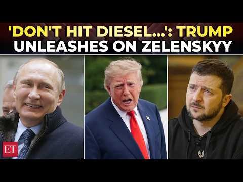 'Time for Ukraine to get a new President!': Trump vs. Zelenskyy erupts over US-Russia diesel deal