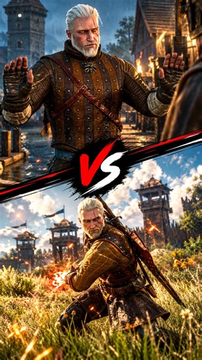 Beginner vs Pro in Witcher 3 #witcher3