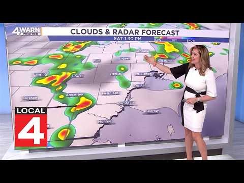 Metro Detroit weather forecast, Aug. 20 -- 6:15 a.m. Update