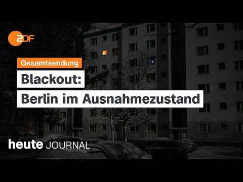 heute journal vom 04.01.2026 Lage in Venezuela nach US-Angriff an und Blackout in Berlin