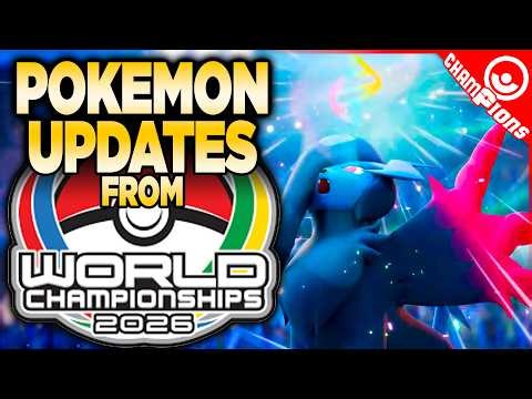 Pokemon Updates from Worlds 2026