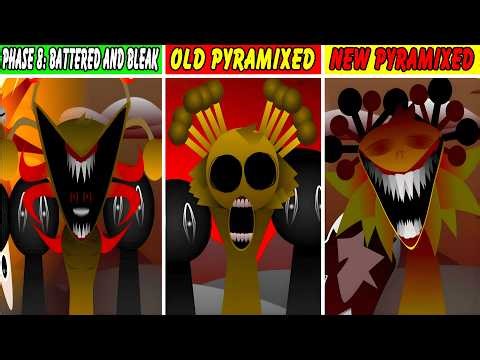 Phase 8: Battered And Bleak But Old Pyramixed Vs Phase 8: Battered And Bleak But New Pyramixed