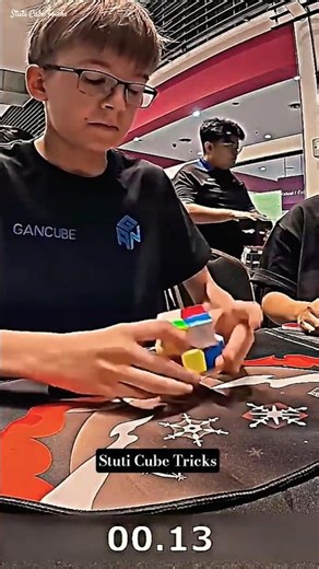 Rubik's cube world record 💀😎🤯#worldrecord #cube #solving #speedcubing #stuticubetricks