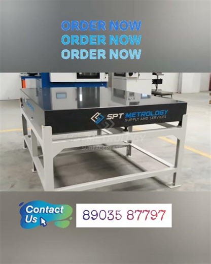 Uncompromising quality and absolute flatness with SPT Metrology granite surface plates #SurfacePlate