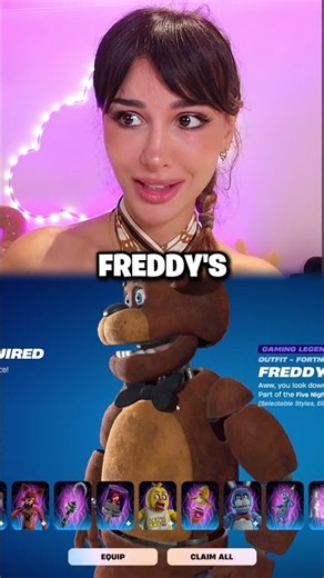 SSSniperWolf leaks How to get FNAF BUNDLE for FREE in Fortnite!