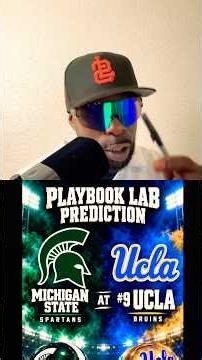 Week 8 predictions Michigan State vs UCLA