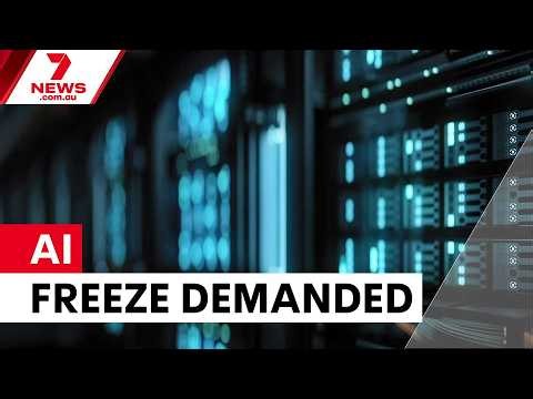 Greens demand freeze on AI data centres | 7NEWS