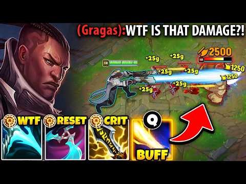 Riot turned Lucian into a broken Mid Laner with this Q buff... (INSANE WAVE CLEAR)