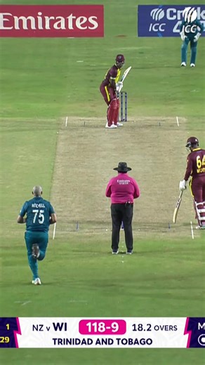 That's large from Sherfane Rutherford 💪 #cricket #cricketreels #T20WorldCup | ICC - International Cricket Council