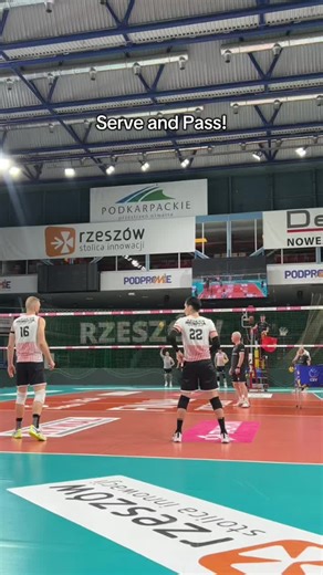 Volleyball Serve and Pass Drills