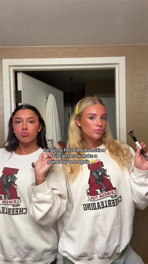 Last College Football Game as a Cheerleader