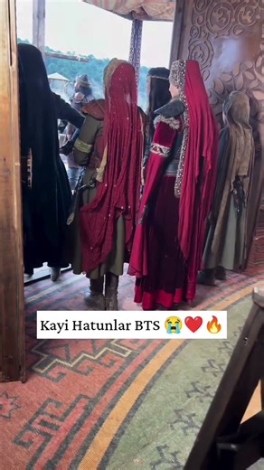Kayi Hatuns BTS🤭💗|Bala Gonca Holofira Fatma Halima|K.O S.6 Behind The Scenes😭❤🔥|#kurulusosman #bala