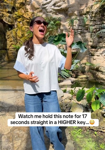Ariel High Note Challenge: Holding a Note for 17 Seconds! ✨