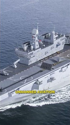 China’s Type 076 Just Revealed Drone Catapult Launch Capability!