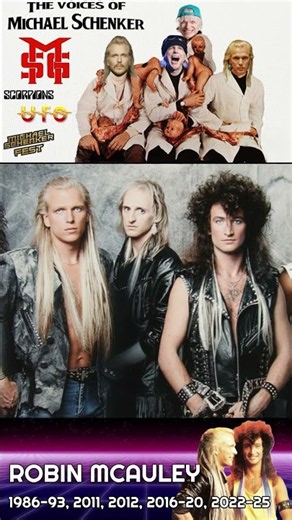 Robin McAuley & Michael Schenker ~ MSG / 1986 - 2025