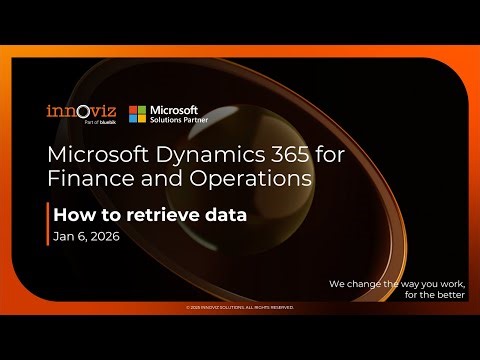 Microsoft Dynamics 365 How to retrieve data