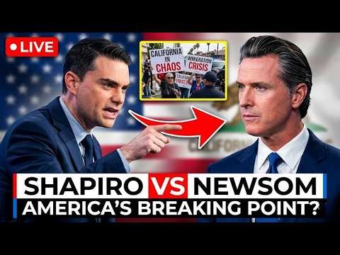 Ben Shapiro and Gavin Newsom Clash in a Conversation That Exposed the Fault Line Inside America
