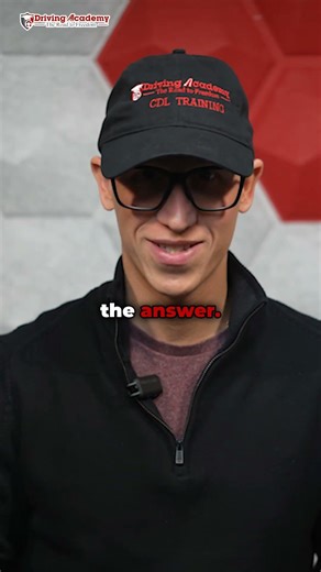 IF YOU'RE TAKING YOUR CDL PERMIT TEST, DON'T FORGET THIS QUESTION