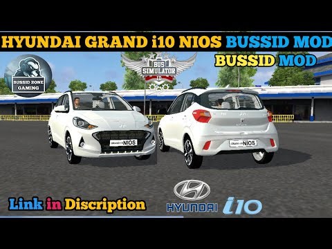 Hyundai Grand-i10 Nios Mod For Bus Simulator Indonesia | i10 Nios For Bussid | hyundai i10 Car Mod