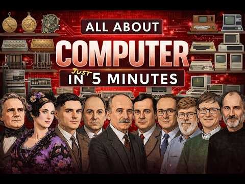 Complete Computer Story in 5 Minutes.#computer#computerscience#coding#tech#software#hardware
