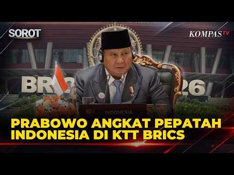[Full Terjemahan] Presiden Prabowo di KTT BRICS India: Angkat Pepatah Indonesia