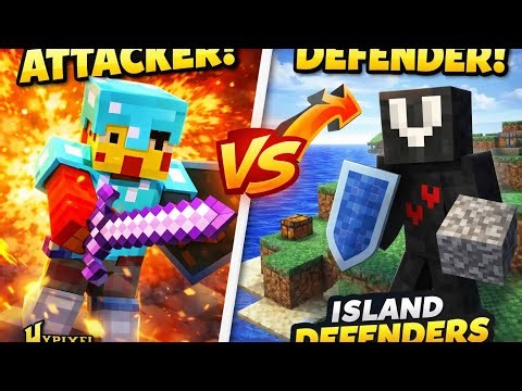 Hypixel | Island Defenders | #minecraft