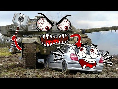 OMG!! Experiment Tank vs Car | Crushing Crunchy & Soft Things | Woa Doodland