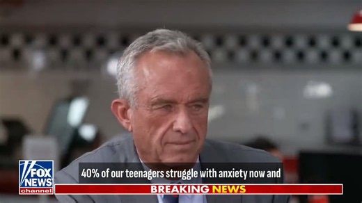 RFK Jr: "There are studies coming out of Stanford and Harvard that show a lot of mental illness, including anxiety and depression, are related to food. Food is medicine. By changing your diet, you can lose some of those diagnoses."
