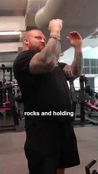 Eddie Hall Crushes a 40KG Bicep Curl Workout