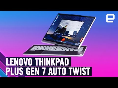 The Lenovo ThinkBook Plus Gen 7 Auto Twist won't let you out of it sight