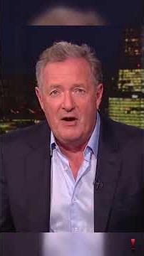 Piers Morgan Obliterates Israeli Propaganda