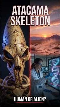 WAS ATA… AN ALIEN? Atacama Skeleton – Human Mutation or Tiny Extraterrestrial? 👽🔬 #shorts