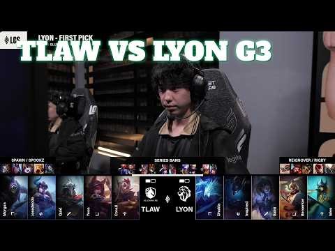 TLAW vs LYON Game 3 | LCS 2026 Spring Split Week 6 Day 2 | Team Liquid Alienware vs LYON G3