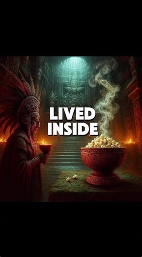 The sacred 7,000-year-old explosion 🍿🔱 #TheOddSource #history #popcorn #didyouknow #randomfacts