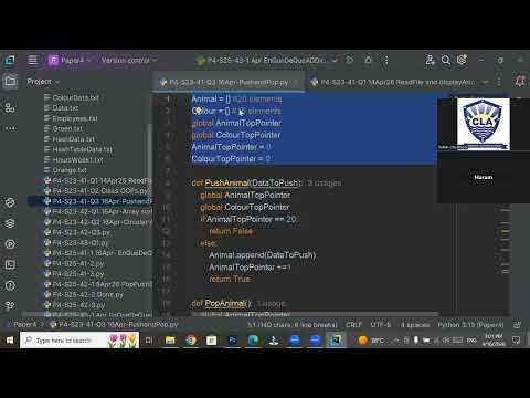 A-Level CS-9618 L8 | Paper 4 Practical & Paper 3 Advanced Theory Guide | using Python