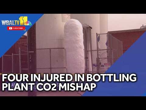 Baltimore explosion injures several people at bottling plant