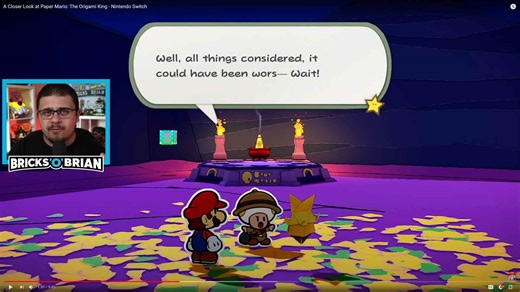 Unfolding my thoughts on Paper Mario The Origami King!