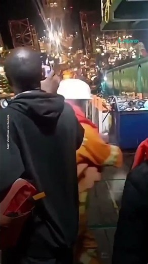 Detik-detik Rig Minyak Tenggelam di Gabon, 1 Orang Tewas, 4 Hilang