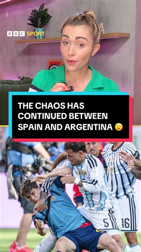 The fallout between Argentina and Spain has continued long after the final whistle blew in the World Cup final! 😮 #FifaWorldCup #argentina #spain #lionelmessi