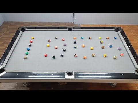 1955 Shape with 36 Balls | One Shot Pool Challenge