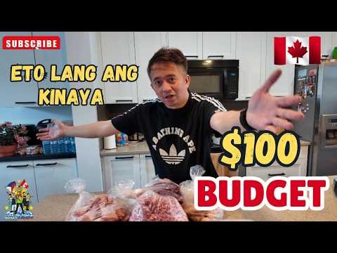 PINAGKASYA NA ANG $100 BUDGET | BUHAY CANADA