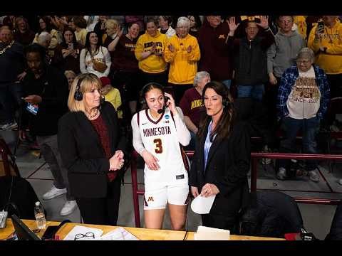 ESPN Announcer's Epic Fail: Botched Calls Before NCAA Women's Buzzer-Beater | Ole Miss vs Minnesota