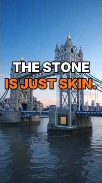 Tower Bridge's Stone Is Just Skin. Inside: a Steel Seesaw