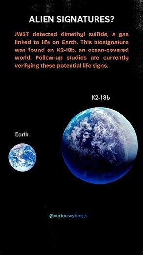 Did JWST Detect Alien Life? 😳 K2-18b Shocking Discovery!