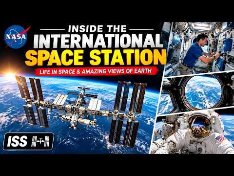 International Space Station Tour | Inside ISS & Earth From Space | What Astronauts Do in Space